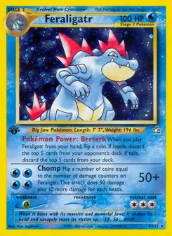 Impergator, Karte 4 aus Neo Genesis