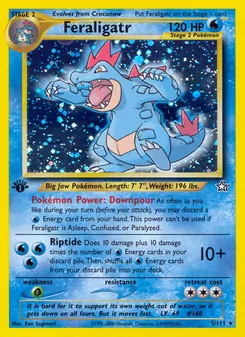 Impergator, Karte 5 aus Neo Genesis