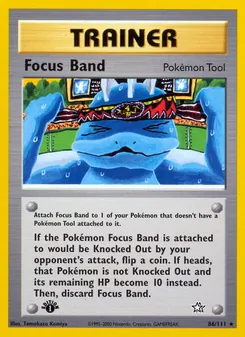 Focus Band*, Karte 86 aus Neo Genesis