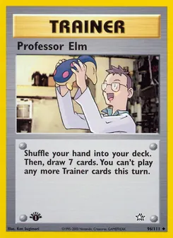 Professor Lind, Karte 96 aus Neo Genesis