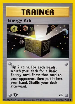 Energy Ark, Karte 75 aus Neo Entdeckung