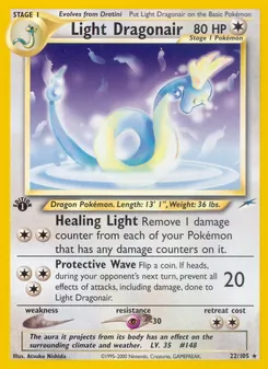 Helles Dragonir, Karte 22 aus Neo Destiny