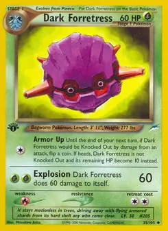 Dunkles Forstellka, Karte 35 aus Neo Destiny