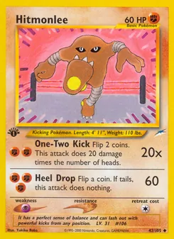 Kicklee, Karte 42 aus Neo Destiny