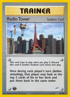 Radio Turm, Karte 95 aus Neo Destiny