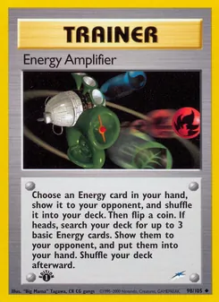 Energie-Verstärker, Karte 98 aus Neo Destiny