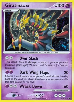 Giratina, Karte 10 aus Platin