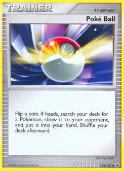 Pokéball, Karte 113 aus Platin