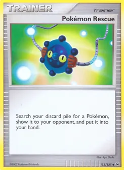 Pokémon-Rettungsaktion, Karte 115 aus Platin