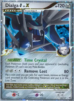 Dialga G, Karte 122 aus Platin