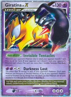 Giratina, Karte 124 aus Platin