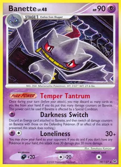 Banette, Karte 19 aus Platin