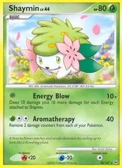 Shaymin, Karte 38 aus Platin