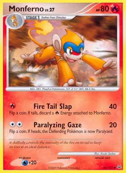 Panpyro, Karte 56 aus Platin
