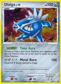 Dialga, Karte 6 aus Platin