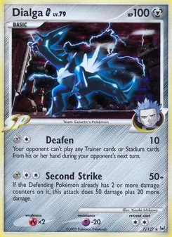 Dialga G, Karte 7 aus Platin