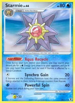 Starmie, Karte 50 aus Aufstieg der Rivalen