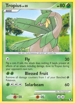 Tropius, Karte 52 aus Aufstieg der Rivalen
