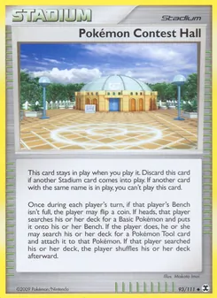 Pokémon-Wettbewerbshalle, Karte 93 aus Aufstieg der Rivalen