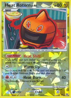 Hitze-Rotom, Karte RT3 aus Aufstieg der Rivalen