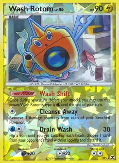 Wasch-Rotom, Karte RT5 aus Aufstieg der Rivalen