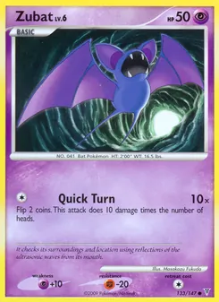 Zubat, Karte 133 aus Ultimative Sieger