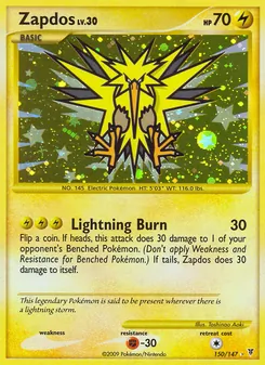Zapdos, Karte 150 aus Ultimative Sieger