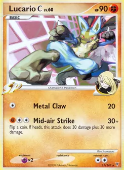 Lucario C, Karte 31 aus Ultimative Sieger