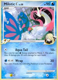 Milotic C, Karte 35 aus Ultimative Sieger