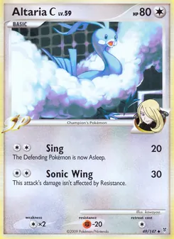 Altaria C, Karte 49 aus Ultimative Sieger