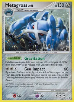 Metagross, Karte 7 aus Ultimative Sieger