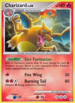 Glurak, Karte 1 aus Arceus