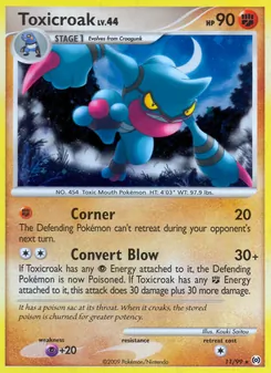 Toxiquak, Karte 11 aus Arceus