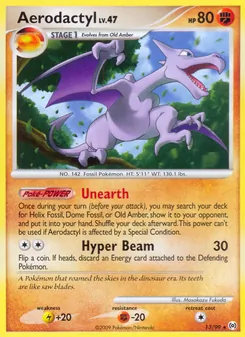 Aerodactyl, Karte 13 aus Arceus