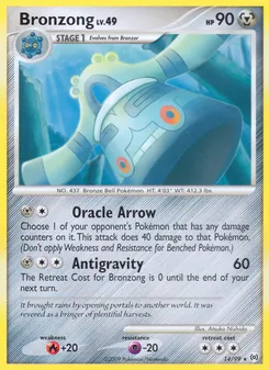Bronzong, Karte 14 aus Arceus