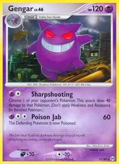 Gengar, Karte 17 aus Arceus