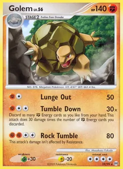 Geowaz, Karte 19 aus Arceus