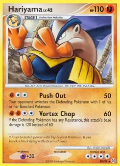 Hariyama, Karte 20 aus Arceus
