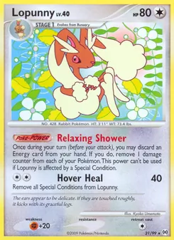 Schlapor, Karte 21 aus Arceus