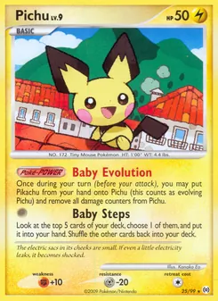 Pichu, Karte 25 aus Arceus