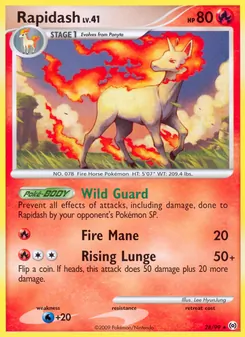 Gallopa, Karte 28 aus Arceus