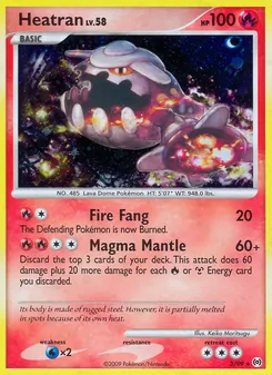 Heatran, Karte 3 aus Arceus