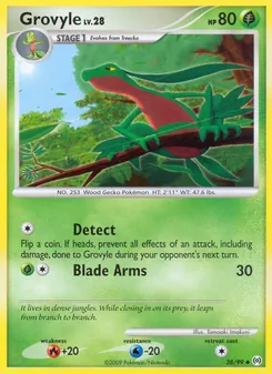 Reptain, Karte 38 aus Arceus