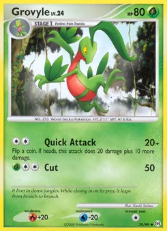 Reptain, Karte 39 aus Arceus