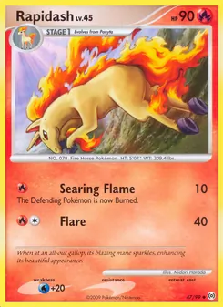 Gallopa, Karte 47 aus Arceus