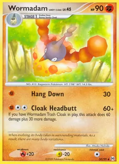 Burmadame Sandumhang, Karte 50 aus Arceus