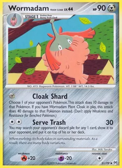 Burmadame Lumpenumhang, Karte 51 aus Arceus