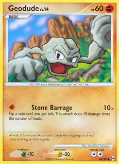 Kleinstein, Karte 65 aus Arceus