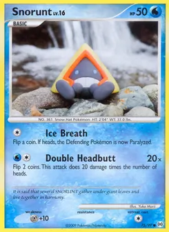 Schneppke, Karte 75 aus Arceus
