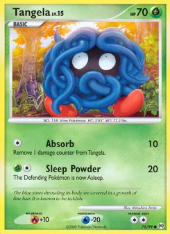 Tangela, Karte 76 aus Arceus